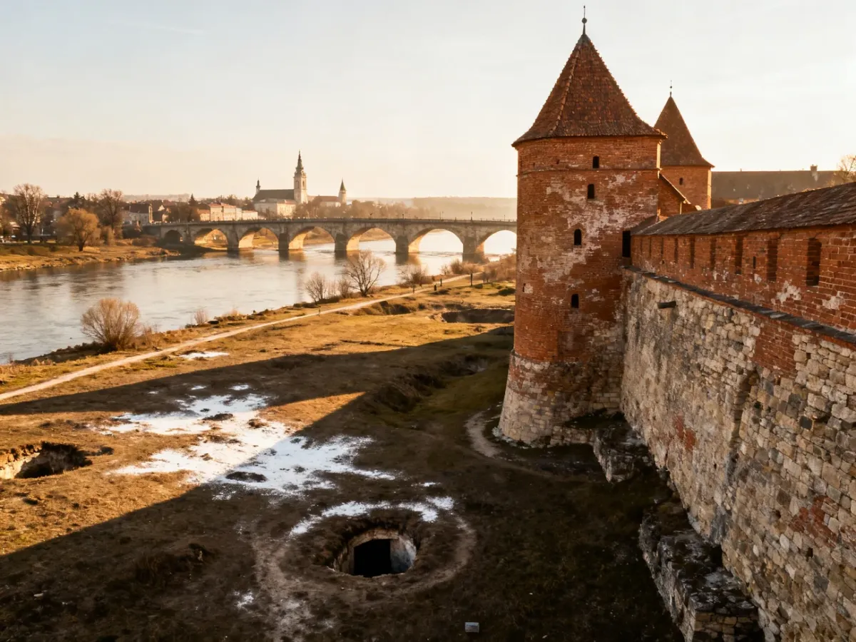 Ciechanów Castle with visual references to Chełm and Cieszyn