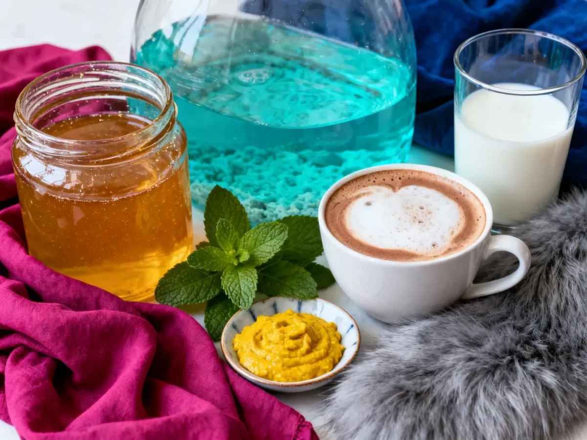 Miód, morze, musztarda, kawa, mięta, magenta, mleko i inne barwy na literę M